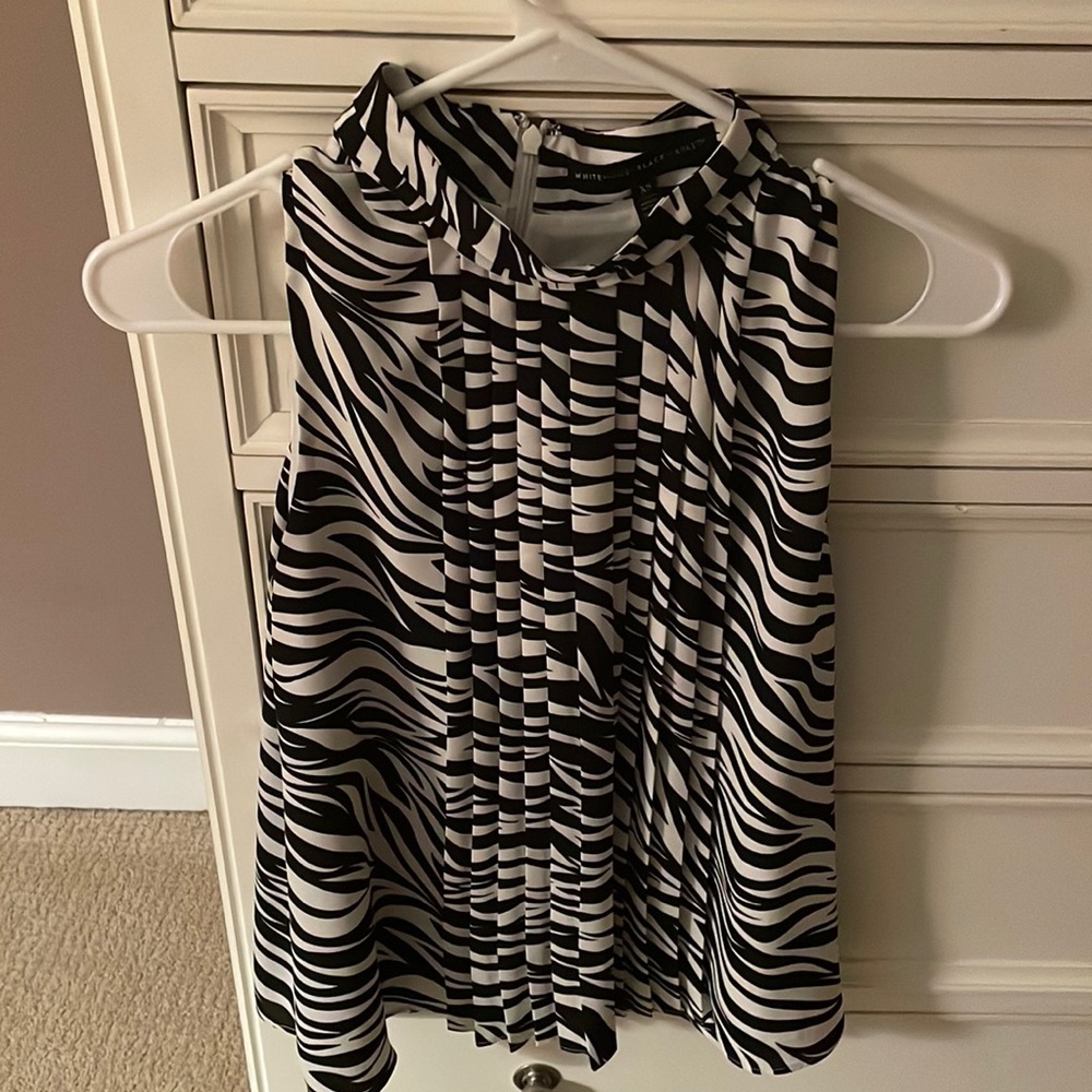 WHBM animal print tank top
